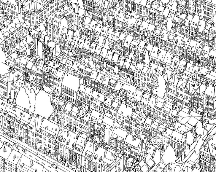 an extremely detailed coloring book for architecture lovers artistry curbed national - Detailed Coloring Books an extremely detailed coloring book for architecture lovers artistry curbed national - Detailed Coloring Books
